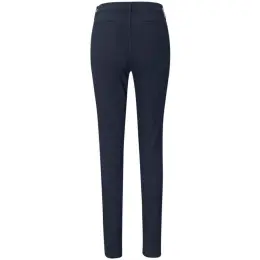 Ladies Superb Stretch Chino Pants Navy Back